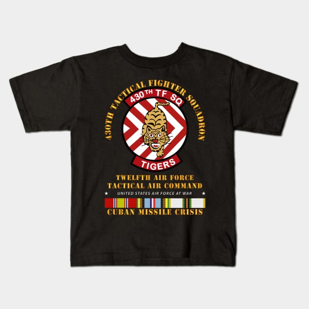 430th TFS - 12th AF - Cuban Missile Crisis w AFEM COLD SVC Kids T-Shirt by twix123844